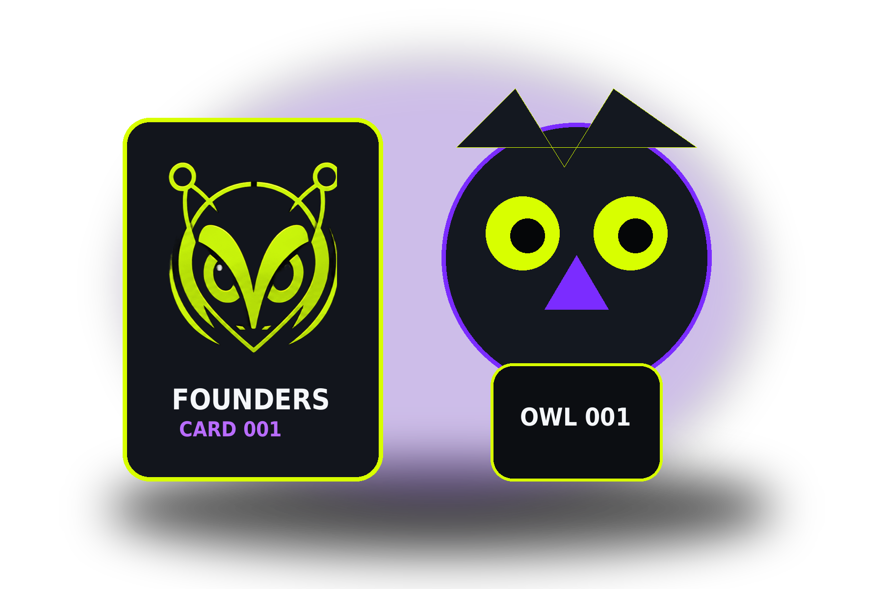 ABAMBUZ Founders Card & Sticker Pack concept product visual