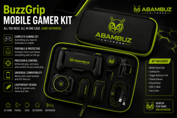 BuzzGrip Mobile Gamer Kit
