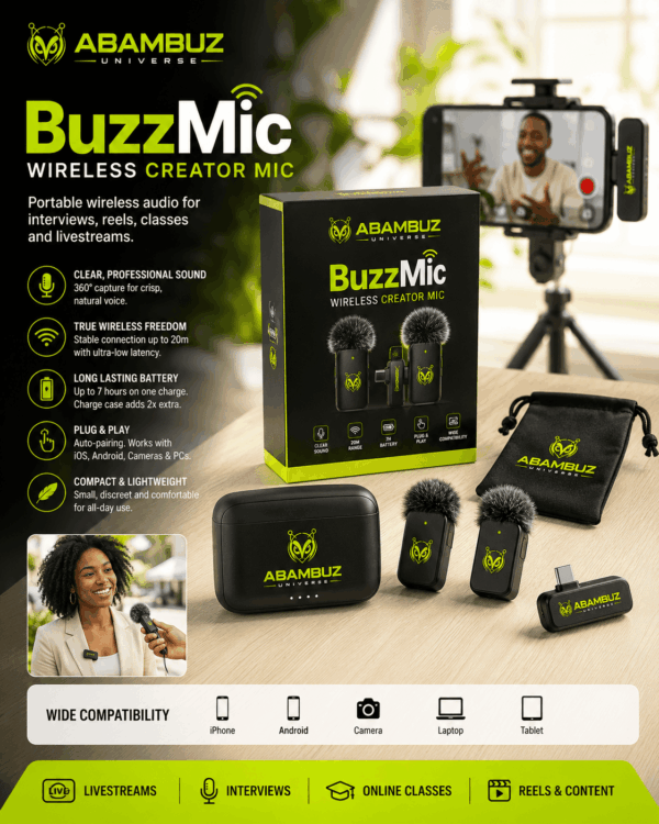 BuzzMic Wireless Creator Mic