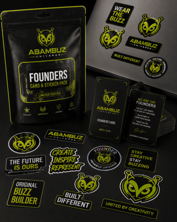 Founders Card & Sticker Pack