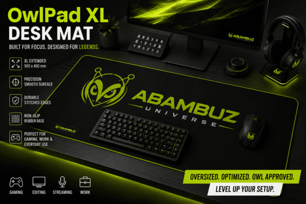OwlPad XL Desk Mat
