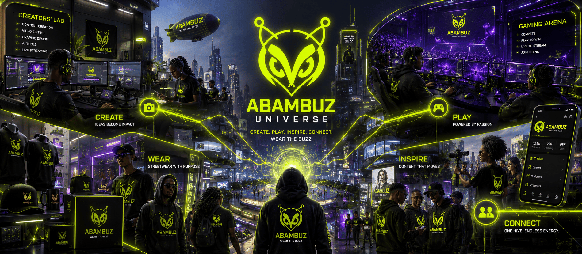 The futuristic ABAMBUZ Universe